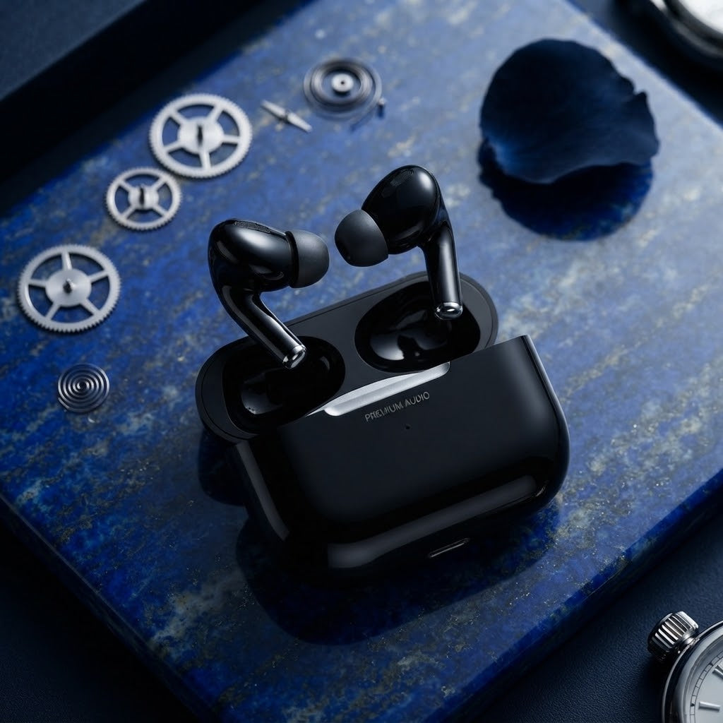 Premium Black Airpods Wireless Bluetooth Earbuds With Smart Touch Powerful Bass Stylish | HHC Marketplace: Where Vendors Shine Together: Biggest Dropshipping platform in Pakistan