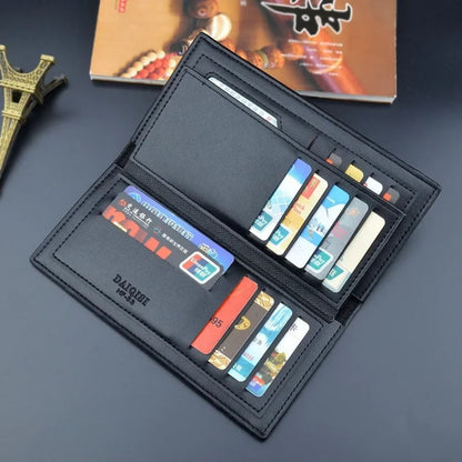 LB-519 Executive Style Trifold Long Wallet for Men & Women